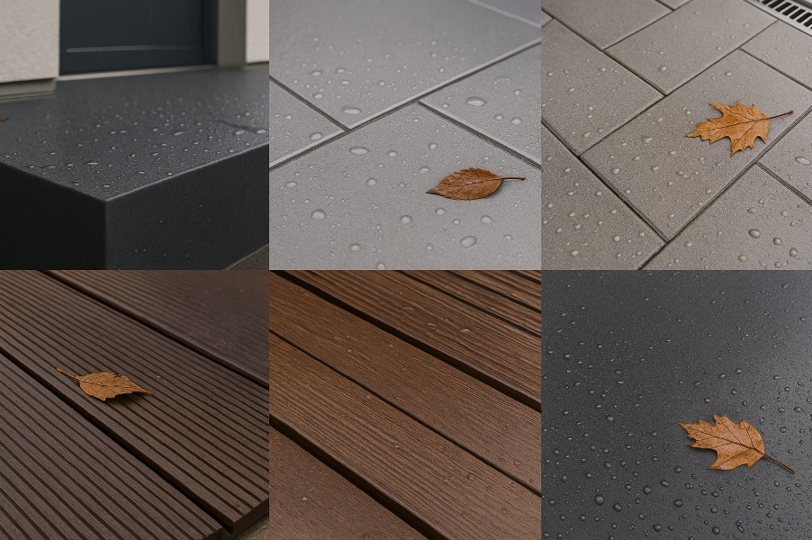 Welches Material eignet sich am besten für die Sanierung von Außentreppen und Eingangspodesten?