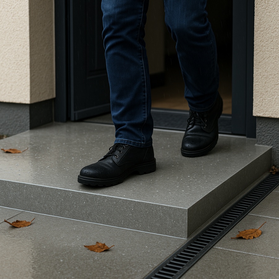 Rutschhemmung im Eingangsbereich: Klassen, Normen & Praxistipps Rutschhemmung im Eingangsbereich: Klassen, Normen & Praxistipps